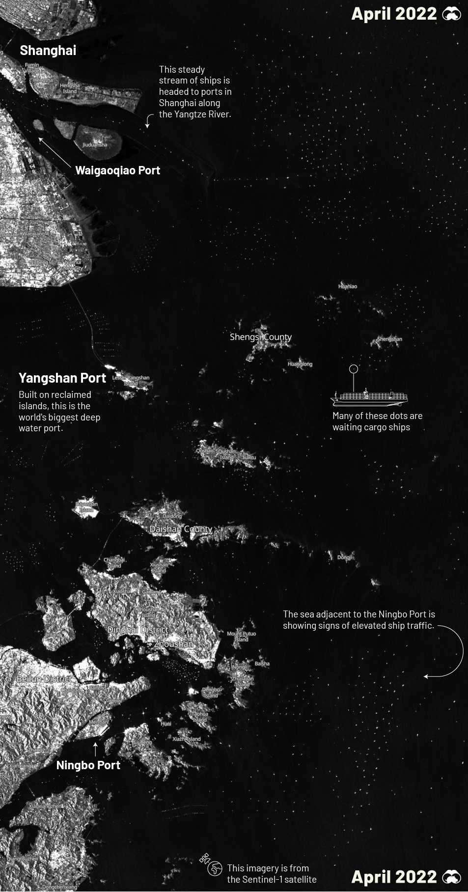 Shanghai port traffic explainer 2022