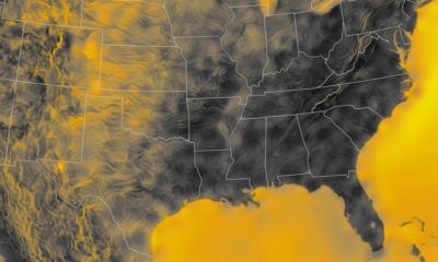 a map of average wind speed across the continental U.S. in 2021