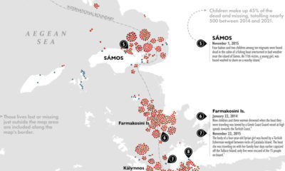 Map of Missing Migrants along the Eastern Mediterranean
