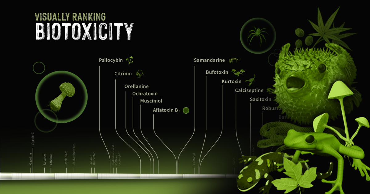 Visually Ranking Biotoxicity Shareable