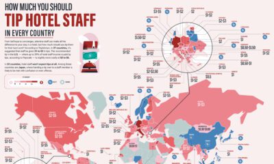 how much should you tip in each country?