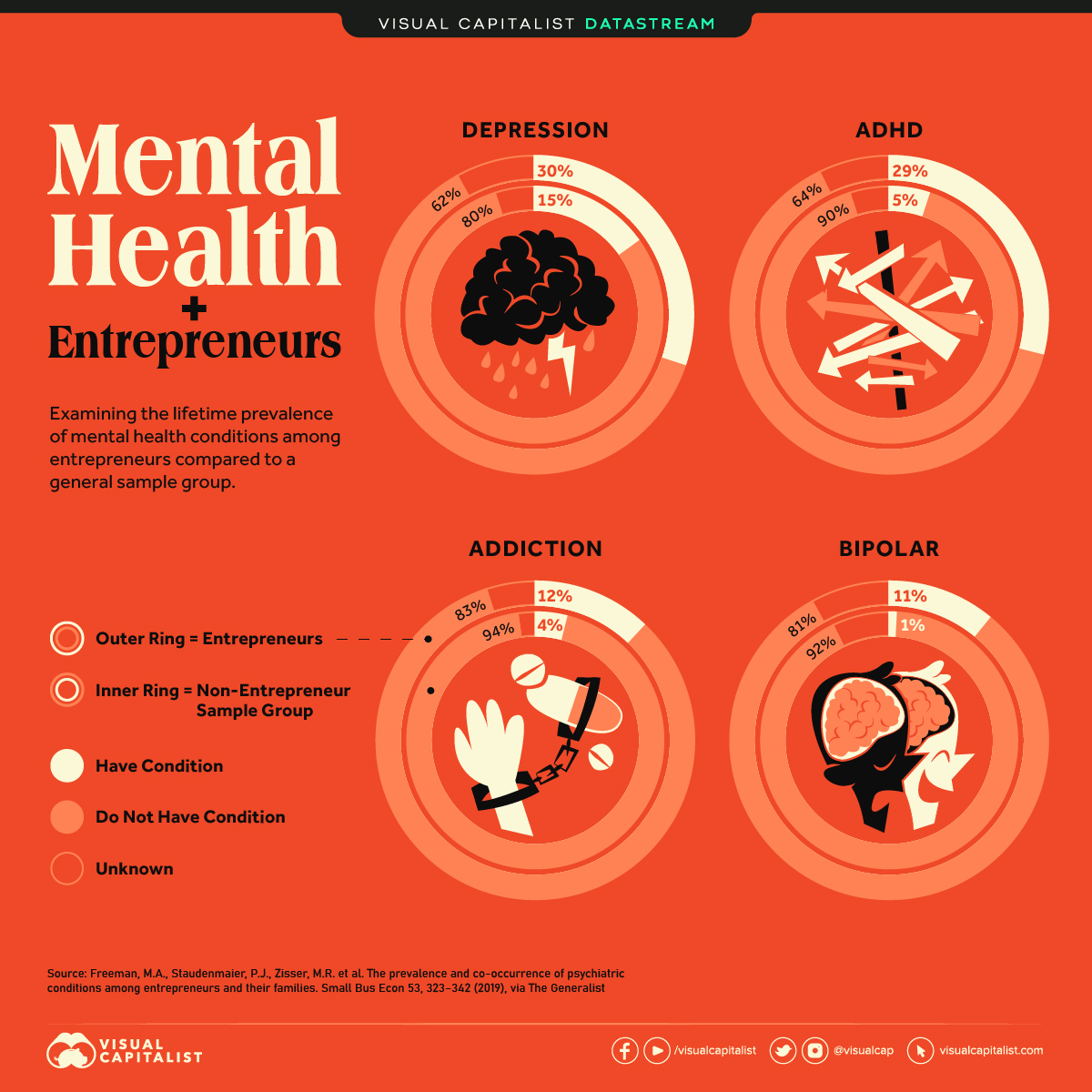 The Link Between Entrepreneurship and Mental Health Conditions