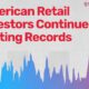 A cropped chart showing the daily net flows from U.S. retail investors into the stock market from 2014–2023.