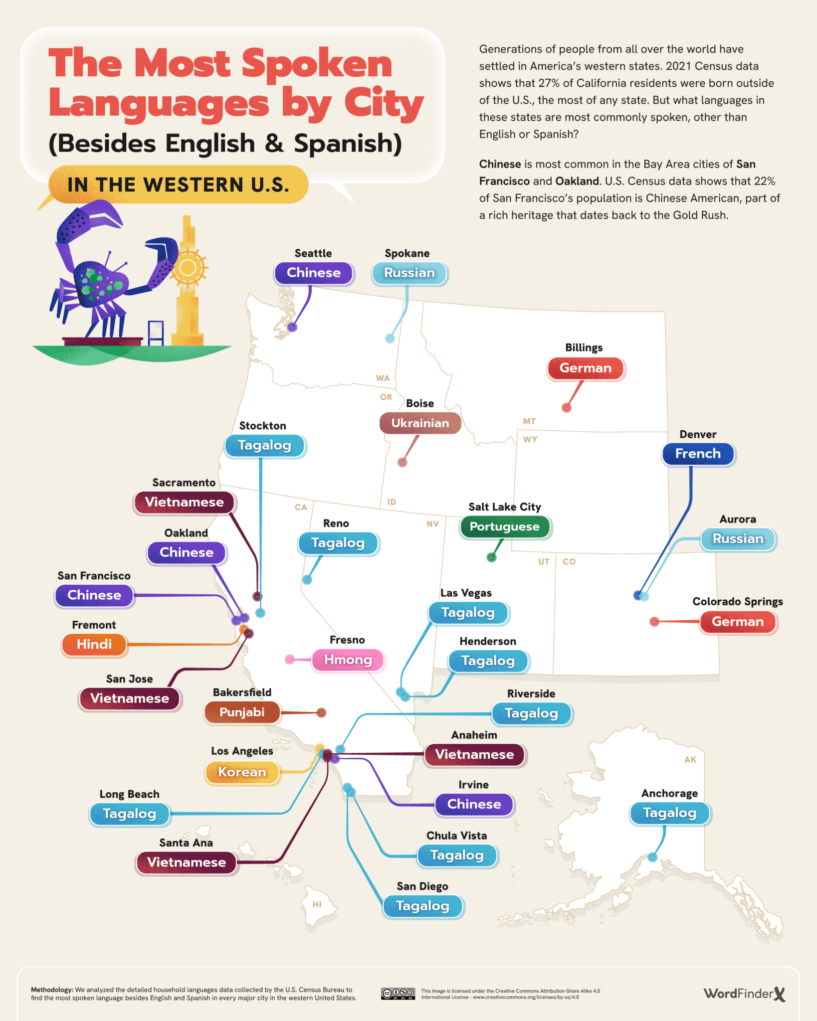 The Most Spoken Language in Every U S State (Besides English and Spanish)