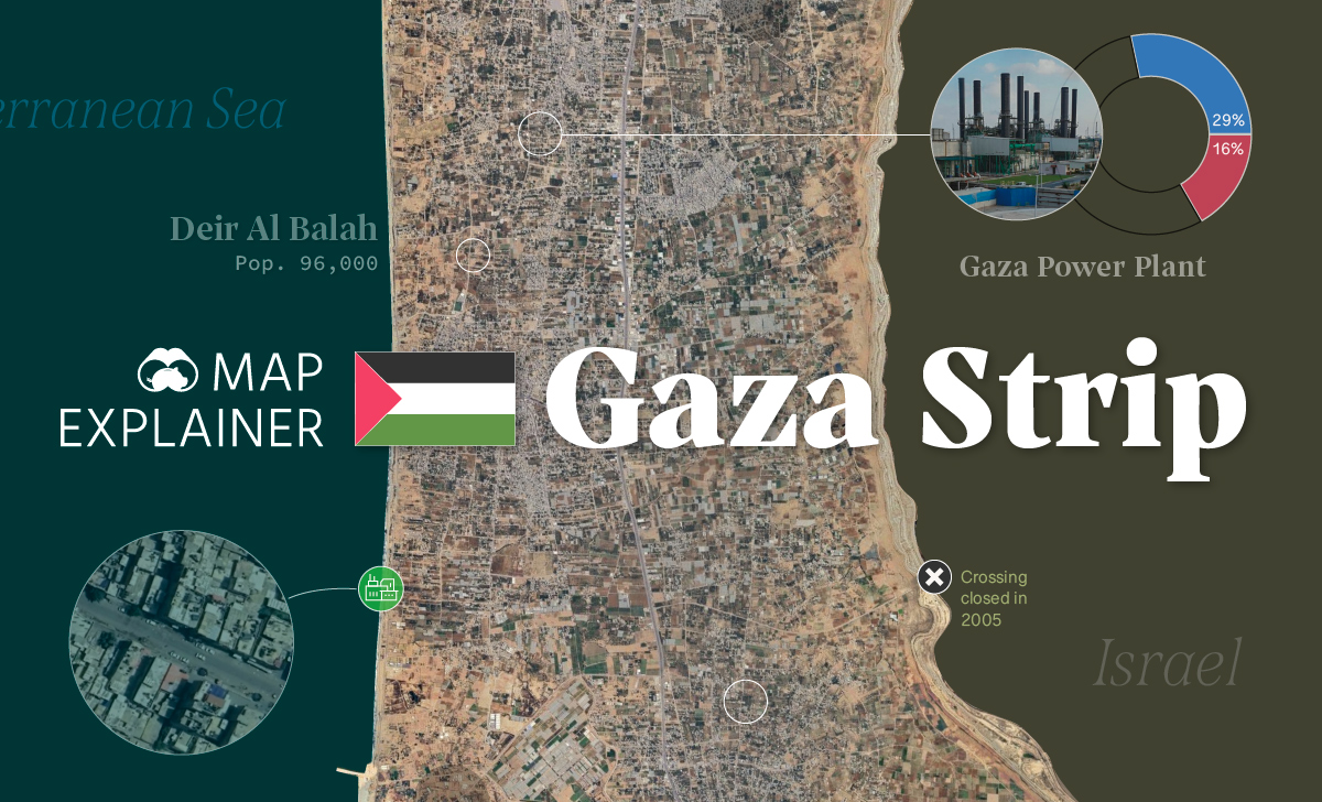 The Gaza Strip: What to Know, Maps and History - WSJ