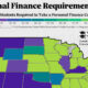 Mapped: Personal Finance Requirements, by State