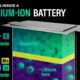 shareable for the lithium-ion battery cross-section