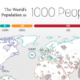 Interactive Map: All The People in the World as 1,000 People