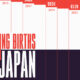 Bar chart visualizing the declining birth rate in Japan.