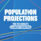 A cropped chart with the population projections for the world's six most populous countries until 2075.