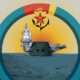 Teaser image for an infographic showing U.S. and Chinese navies broken down by tonnage.