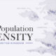 This 3D map visualization shows the population density of the UK.