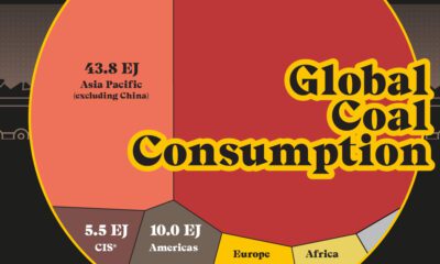 Teaser image of a voronoi map that uses data from the Statistical Review of World Energy 2024 to show global coal consumption by region.