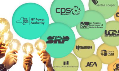 The preview image for a bubble chart shows which public U.S. utilities generate the most power.