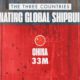 This cropped chart breaks down the major players in shipbuilding, by the gross tonnage (GT) of merchant ships built in 2023.