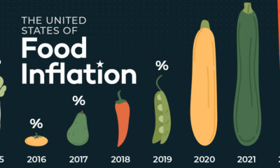 The preview image for a bar chart of U.S. food inflation from 2015-2025.