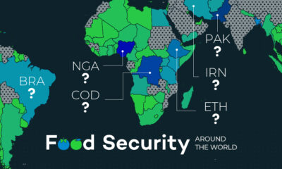 The preview image for a world map showing the number of food insecure people by country.