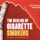 Line chart showing the decline in cigarette smoking in U.S. young adults.