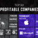Treemap showing the most profitable companies in the world in 2024.