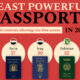 Which passports are the least powerful in 2025? This graphic ranks them based on Henley & Partners data on visa-free access.