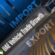 The preview image for graphic showing the countries with the highest vehicle trade growth with the United Arab Emirates.