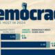Bar chart showing where democracy scores increased the most in 2024.