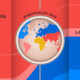 This graphic compares five regions of the world and their population vs. economic power (or GDP) as of 2025.