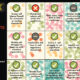 Expert predictions bingo card visual for 2025, midyear update