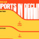 Area chart showing American imports declining over March to April 2025 by category.