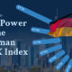 A preview of a graphic showing the power of the German DAX Index, using data from STOXX.