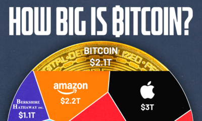 How Big is Bitcoin Compared to the World’s Largest Companies?