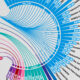 Radial graphic showing the world's top 50 private equity firms by capital raised from 2020-2024.