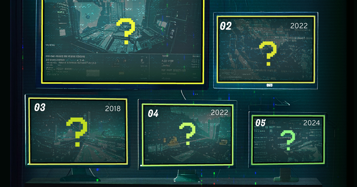 A preview of a proportional bubbles chart that shows the biggest cryptocurrency heists in history