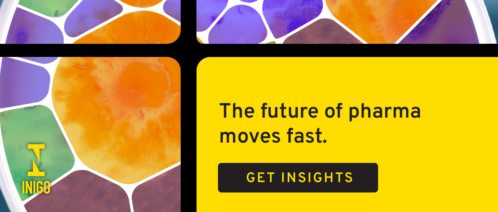 Inigo. The future of pharma moves fast. Get Insights.