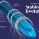 Futuristic hyperspeed train with the text "The New Payment Rail: Stablecoin Evolution" and key milestones labelled