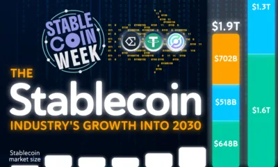 cropped chart of stablecoin market size forecast