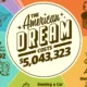 Illustrative pie chart showing the cost of the American dream in 2025.