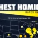 This map shows the top 30 cities with the highest homicide rates in the U.S., highlighting the risk of violent crime.