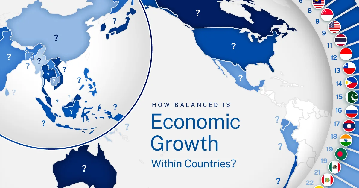 How Balanced Is Economic Growth Within Countries?